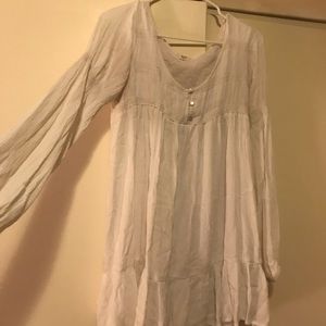 White Volcom skater dress